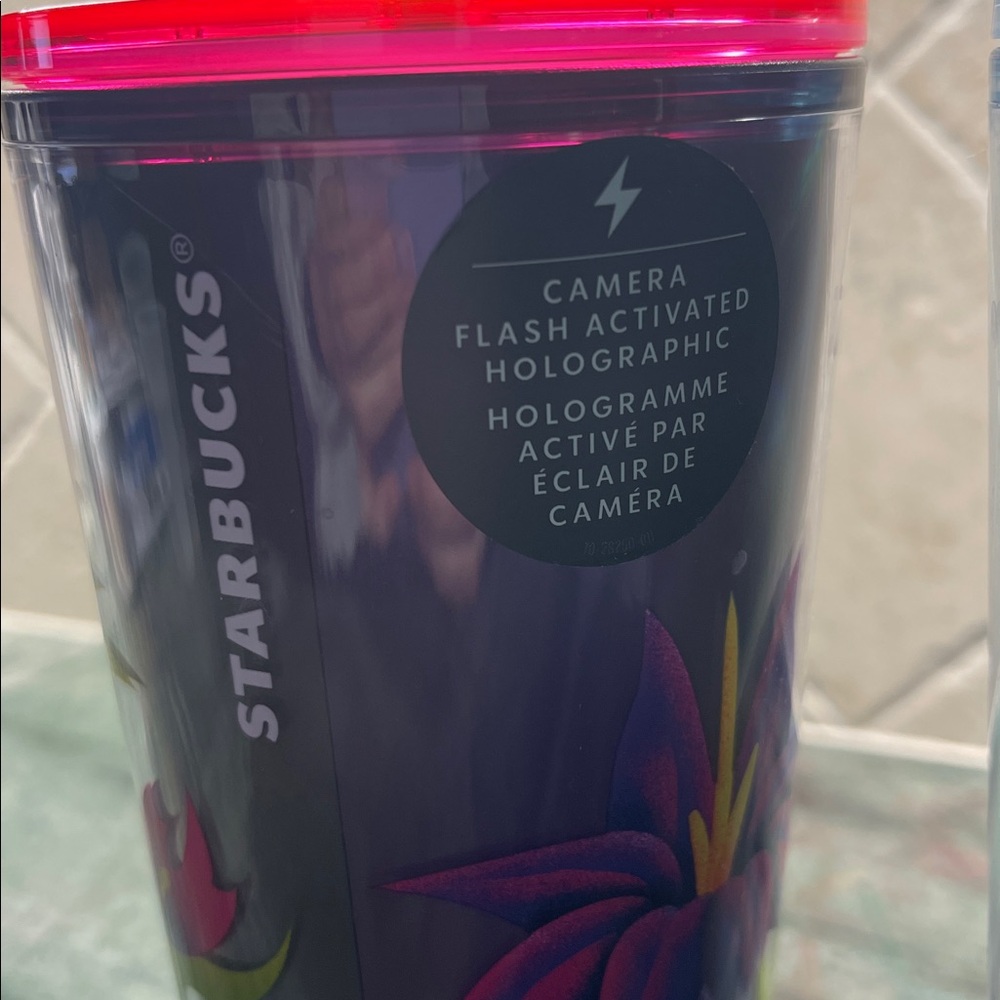 New 3 Starbucks Tumblers W/ Straws 24ozs - Picture 3 of 8